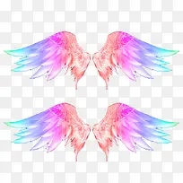 彩色翅膀图片-空若网 彩色翅膀图片-空若网