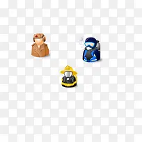 人物扁平化图标PSD分层素材-空若网 人物扁平化图标PSD分层素材-空若网