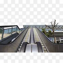 大型商场电梯玻璃护栏免抠-空若网 大型商场电梯玻璃护栏免抠-空若网