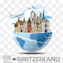 澳大利亚旅游插图-装饰建筑瑞士景点-空若网 澳大利亚旅游插图-装饰建筑瑞士景点-空若网