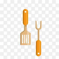 矢量卡通简洁扁平化叉子-空若网 矢量卡通简洁扁平化叉子-空若网