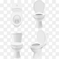 矢量白色马桶下载-空若网 矢量白色马桶下载-空若网