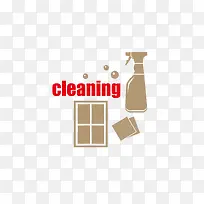 矢量卡通扁平化喷雾清洁标志png-空若网 矢量卡通扁平化喷雾清洁标志png-空若网