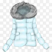 手绘冬天棉衣-空若网 手绘冬天棉衣-空若网