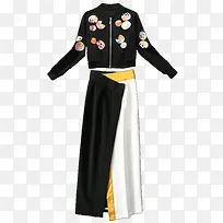 黑色气质套装-空若网 黑色气质套装-空若网