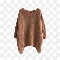 卡其色粗线针织衫-空若网 卡其色粗线针织衫-空若网