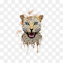 手绘猎豹-空若网 手绘猎豹-空若网