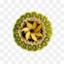 水果拼盘圆形花朵-空若网 水果拼盘圆形花朵-空若网