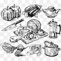 矢量蔬菜-空若网 矢量蔬菜-空若网