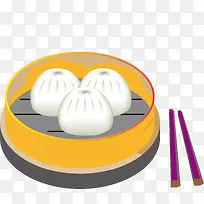 卡通水晶包子设计矢量图-空若网 卡通水晶包子设计矢量图-空若网