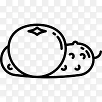 两种蔬菜图标-空若网 两种蔬菜图标-空若网