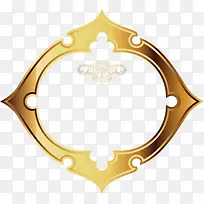 金黄色边框商标背景PNG-空若网 金黄色边框商标背景PNG-空若网