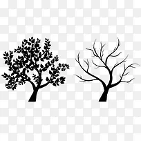 黑色树素材-空若网 黑色树素材-空若网