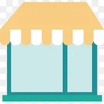 卡通的商铺小图标-空若网 卡通的商铺小图标-空若网