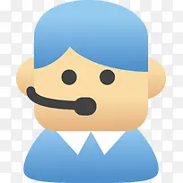 客服人员商铺小图标-空若网 客服人员商铺小图标-空若网