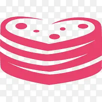 粉红色的沙河蛋糕-空若网 粉红色的沙河蛋糕-空若网