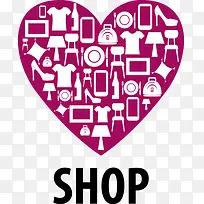 购物logo设计-空若网 购物logo设计-空若网