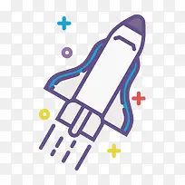 卡通航空航天宇宙火箭-空若网 卡通航空航天宇宙火箭-空若网