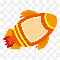 卡通手绘航空航天卡通火箭矢量-空若网 卡通手绘航空航天卡通火箭矢量-空若网