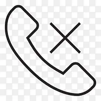 未接电话图标-空若网 未接电话图标-空若网