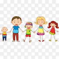 儿童节牵手的小朋友-空若网 儿童节牵手的小朋友-空若网