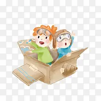 水彩儿童-空若网 水彩儿童-空若网