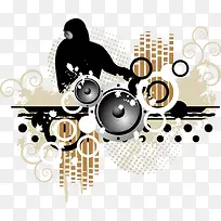 矢量音乐素材-空若网 矢量音乐素材-空若网