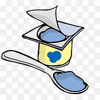 酸奶简笔画食物图案-空若网 酸奶简笔画食物图案-空若网