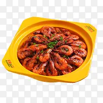黄色餐具快餐鲜虾肉蟹煲-空若网 黄色餐具快餐鲜虾肉蟹煲-空若网