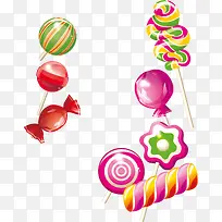 彩色创意糖果装饰-空若网 彩色创意糖果装饰-空若网