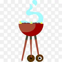 灶台炉火PNG矢量素材-空若网 灶台炉火PNG矢量素材-空若网