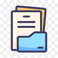 扁平化档案夹PNG下载-空若网 扁平化档案夹PNG下载-空若网