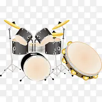架子鼓手鼓PNG矢量素材-空若网 架子鼓手鼓PNG矢量素材-空若网