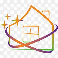 房屋服务图标设计素材-空若网 房屋服务图标设计素材-空若网