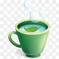 茶杯png矢量元素-空若网 茶杯png矢量元素-空若网