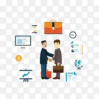 矢量商务人士-空若网 矢量商务人士-空若网