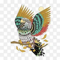 树枝老鹰-空若网 树枝老鹰-空若网