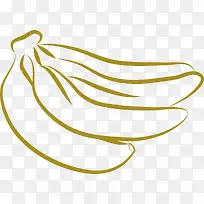 手绘香蕉-空若网 手绘香蕉-空若网