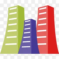 高楼png矢量元素-空若网 高楼png矢量元素-空若网