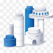 高楼png矢量元素-空若网 高楼png矢量元素-空若网