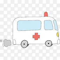急救车png矢量素材-空若网 急救车png矢量素材-空若网