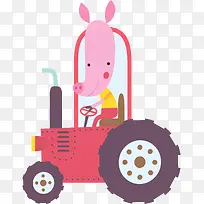 卡通可爱小动物装饰动物头像-空若网 卡通可爱小动物装饰动物头像-空若网