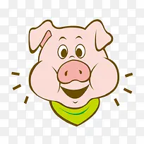 卡通可爱小动物装饰设计动物头像-空若网 卡通可爱小动物装饰设计动物头像-空若网