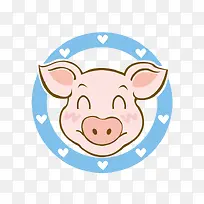 卡通可爱小动物装饰设计动物头像-空若网 卡通可爱小动物装饰设计动物头像-空若网