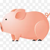 可爱小猪PNG下载-空若网 可爱小猪PNG下载-空若网