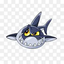 卡通手绘鲨鱼-空若网 卡通手绘鲨鱼-空若网