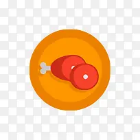 大腿肉矢量图-空若网 大腿肉矢量图-空若网