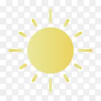 扁平化太阳PNG下载-空若网 扁平化太阳PNG下载-空若网