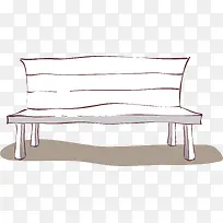 白色长椅-空若网 白色长椅-空若网