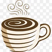 手绘白色杯子-空若网 手绘白色杯子-空若网